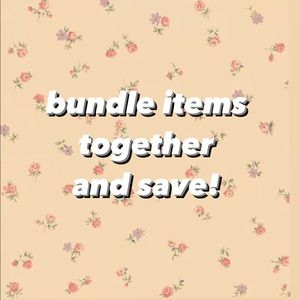 SAVE on your bundles!